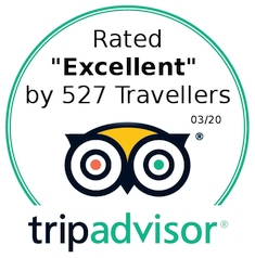 TripAdvisor - certificate of excellence