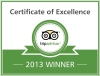 Loaring
                  Place B&B TripAdvisor 2012 Award